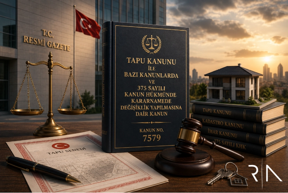 7579 Sayılı Kanun ile İnşaat ve Gayrimenkul Mevzuatında Yapılan Değişiklikler (2026)