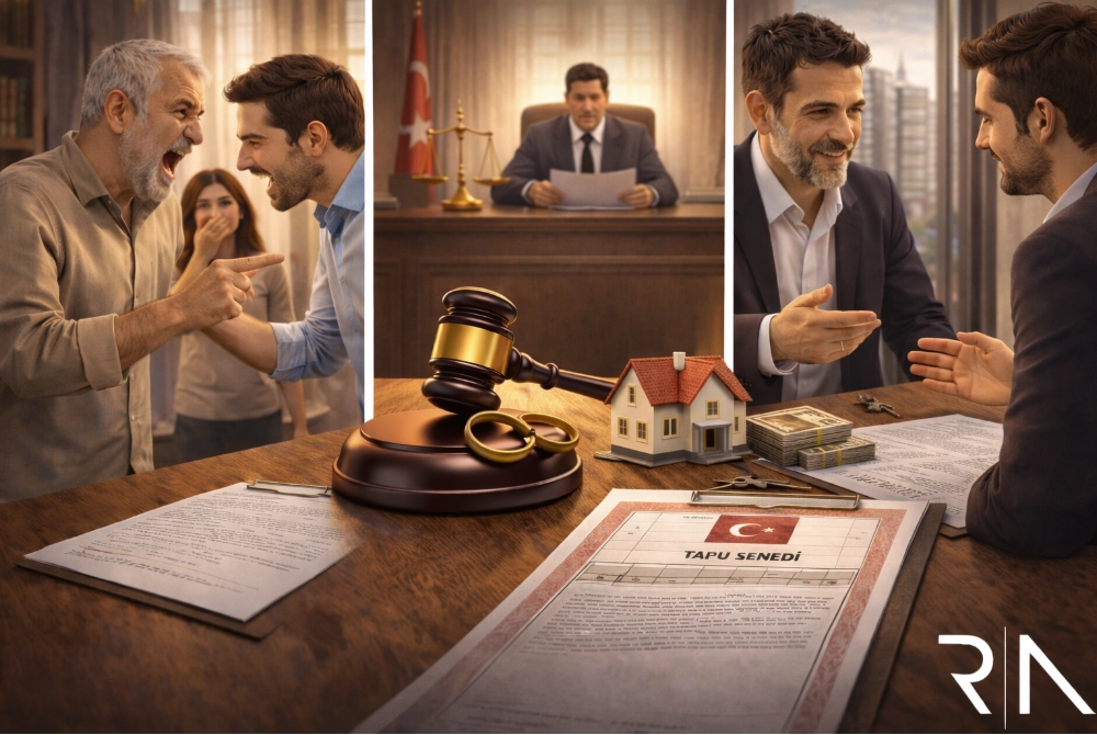 Antalya'da Bağıştan Rücu Nedeniyle Tapu İptal ve Tescil Davası