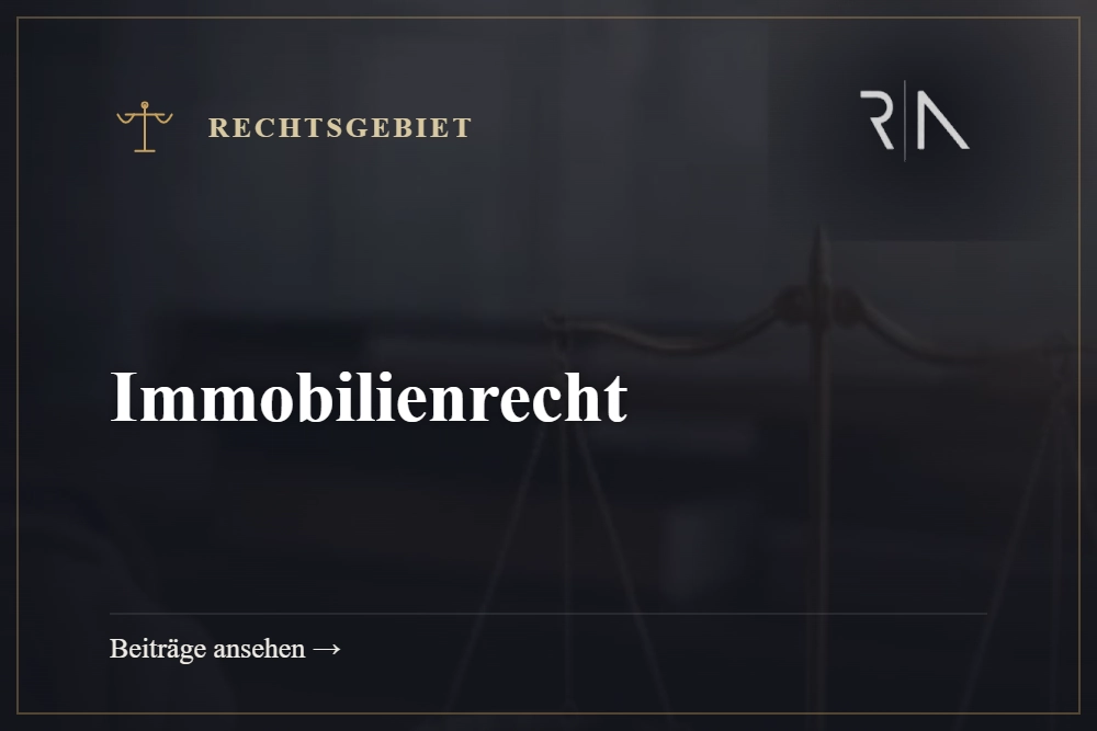 Immobilienrecht