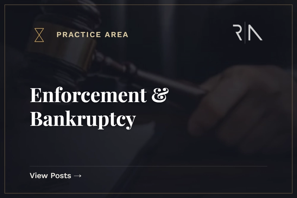 Enforcement & Bankruptcy