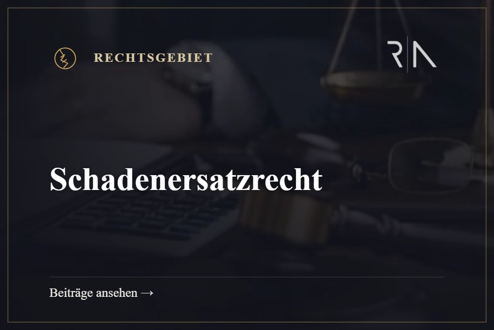 Schadenersatzrecht